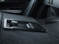 Fold-down rear seat