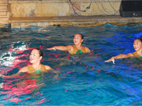 Synchronized Swimming Performance.