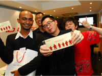 Left - Right: Surin Raj, Ellfian, Melvin Tang and Ben Liew.